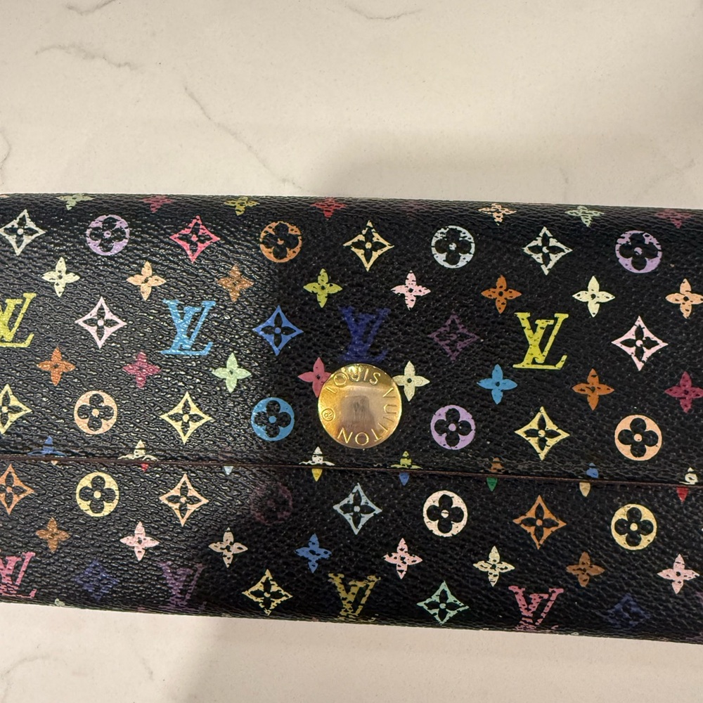Louis Vuitton Multicolor Monogram Wallet - Picture 3 of 8